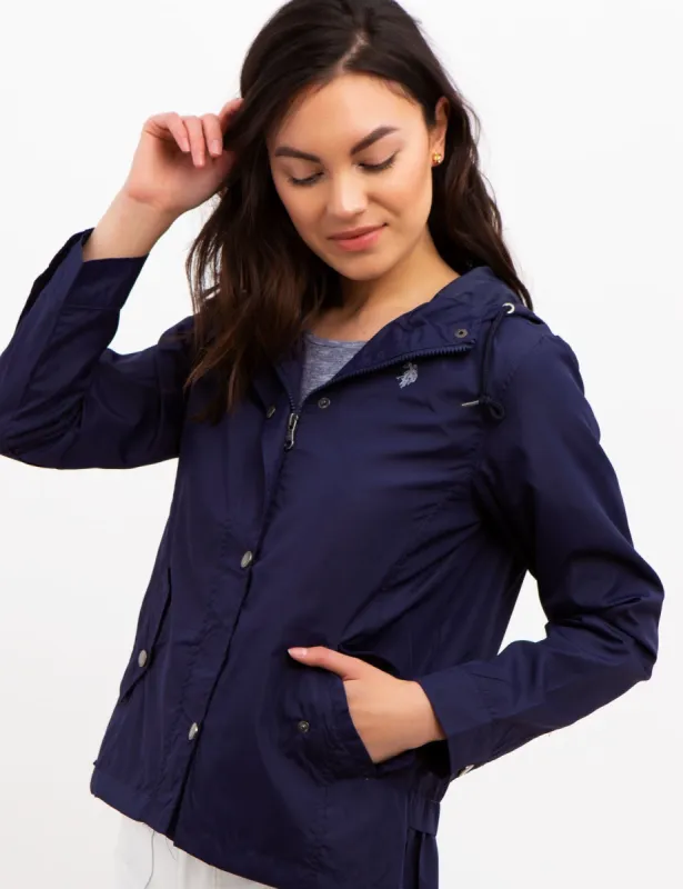 RUFFLE BOTTOM JACKET sold by U.S. Polo Assn.