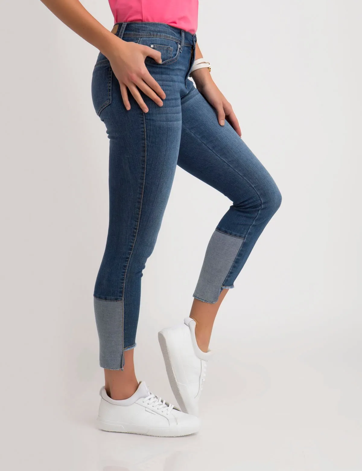STRETCH MID RISE SKINNY CROP JEANS sold by U.S. Polo Assn. product image thumbnail 2