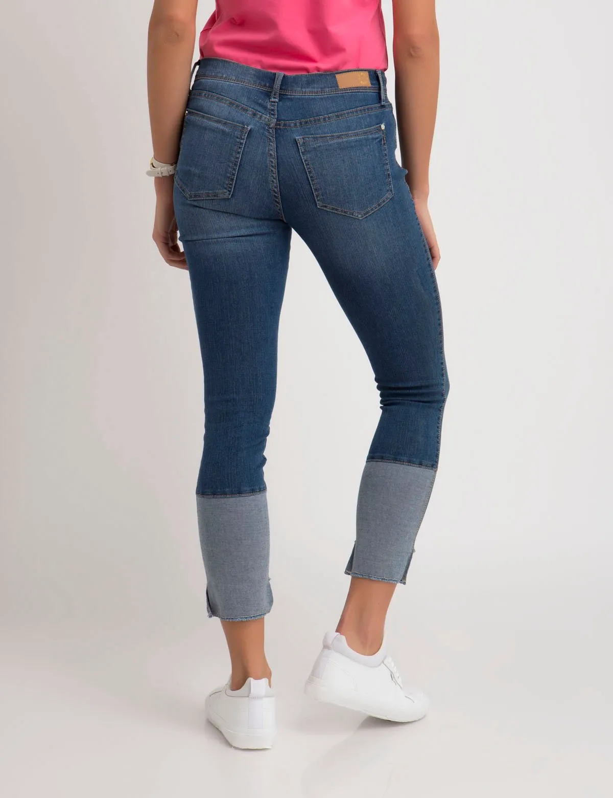 STRETCH MID RISE SKINNY CROP JEANS sold by U.S. Polo Assn. product image thumbnail 3
