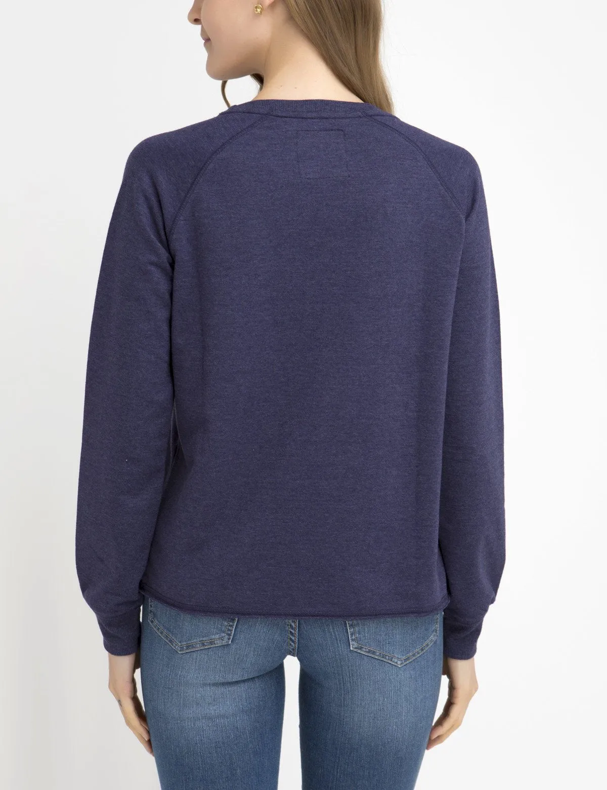 FLORAL APPLIQUE LONG SLEEVE SWEATSHIRT sold by U.S. Polo Assn. product image thumbnail 3