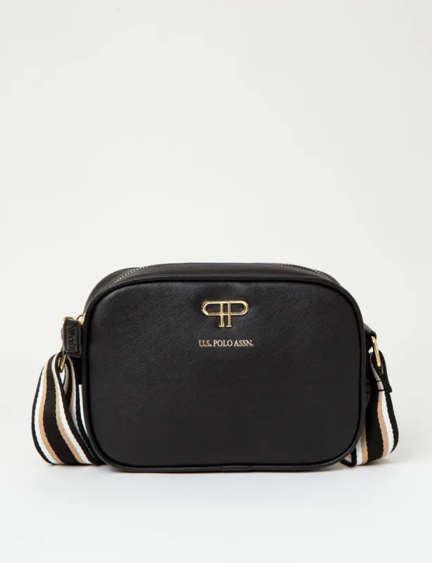 INTERLOCKING P CROSSBODY BAG sold by U.S. Polo Assn.