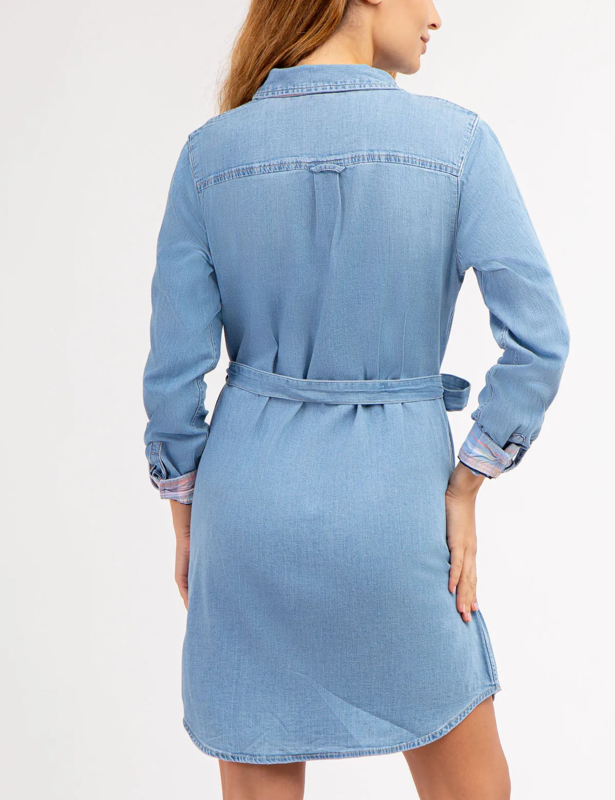 CHAMBRAY DRESS sold by U.S. Polo Assn. product image thumbnail 3