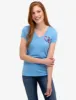 FLORAL & FLAG HEARTS GRAPHIC T-SHIRT sold by U.S. Polo Assn.
