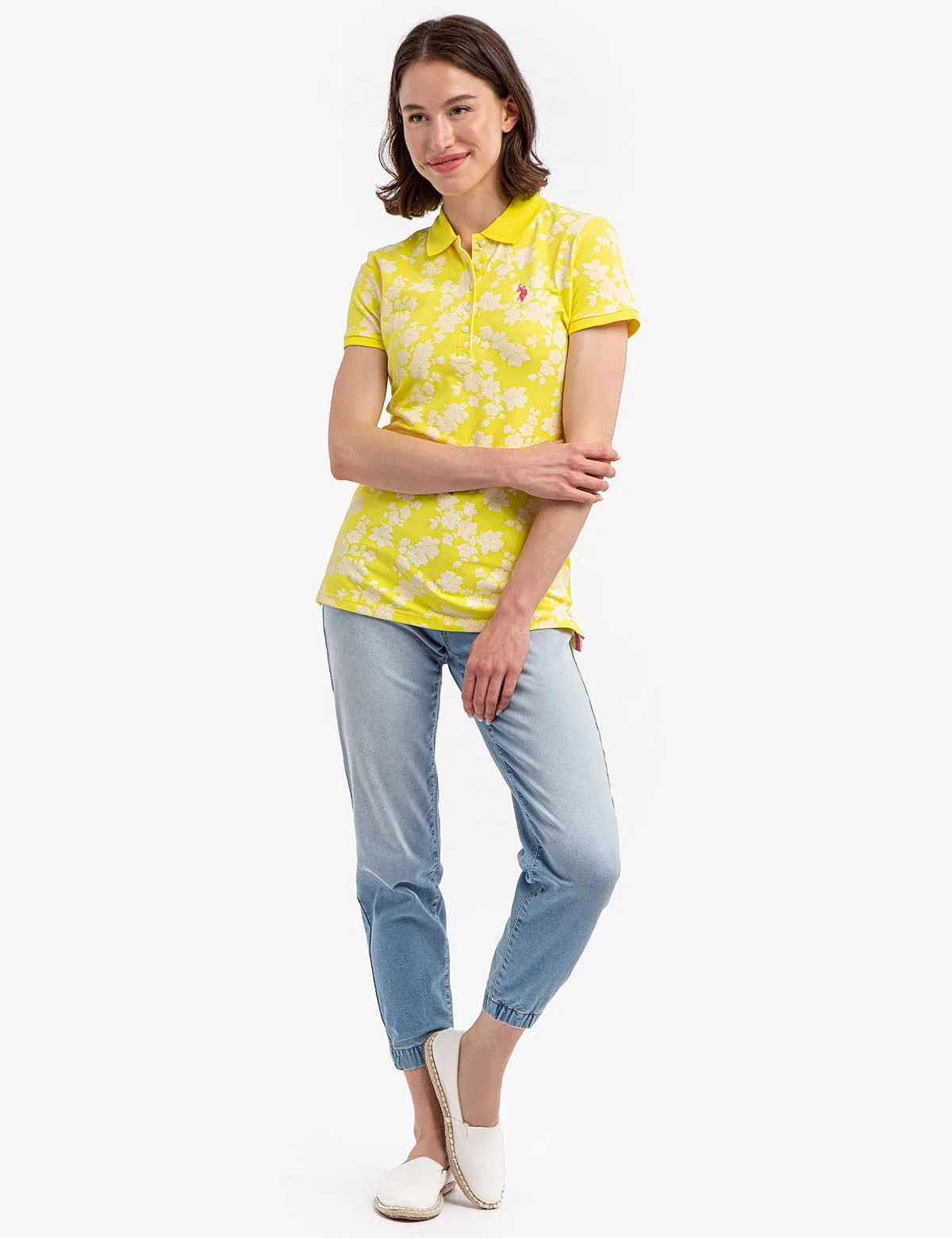 FLORAL PRINT POLO SHIRT sold by U.S. Polo Assn. product image thumbnail 2