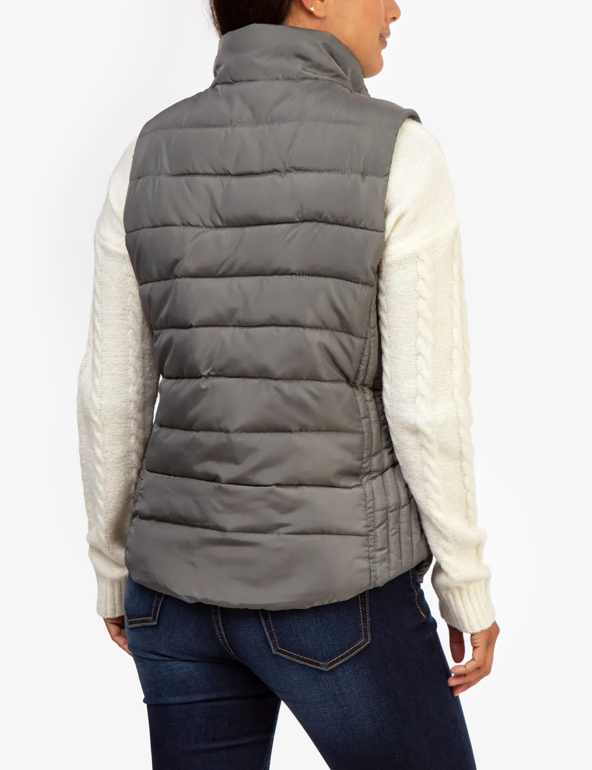 COZY FAUX FUR LINED VEST sold by U.S. Polo Assn. product image thumbnail 5