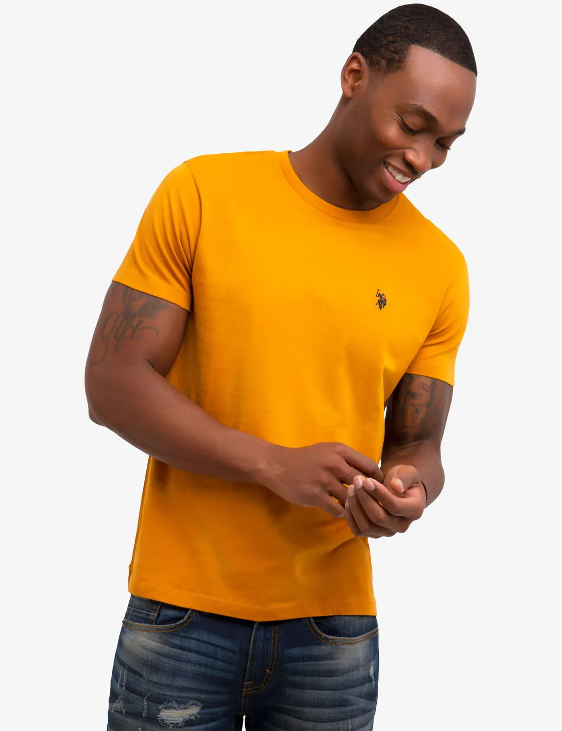 SOLID CREW NECK T-SHIRT sold by U.S. Polo Assn.