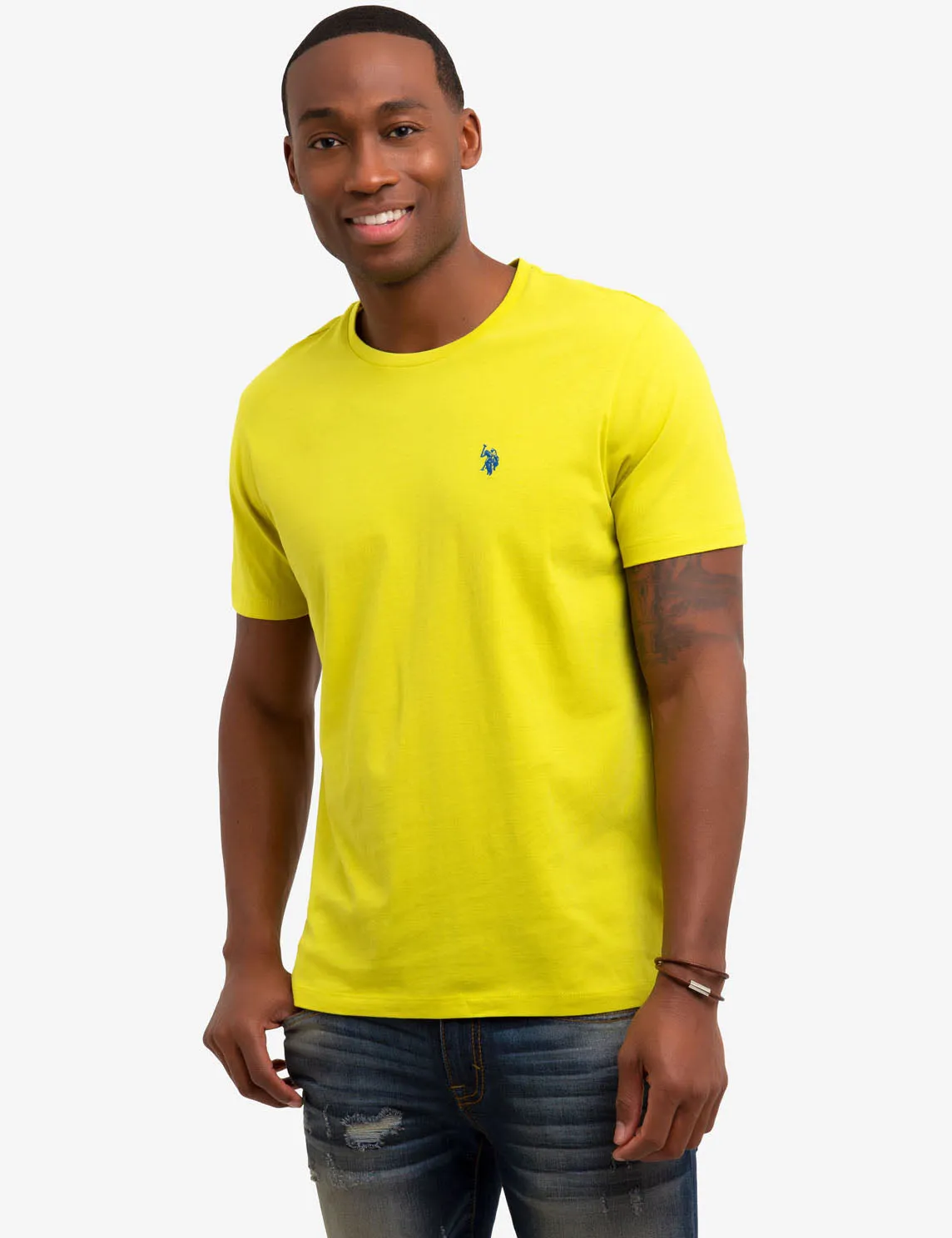 SOLID CREW NECK T-SHIRT sold by U.S. Polo Assn. product image thumbnail 2