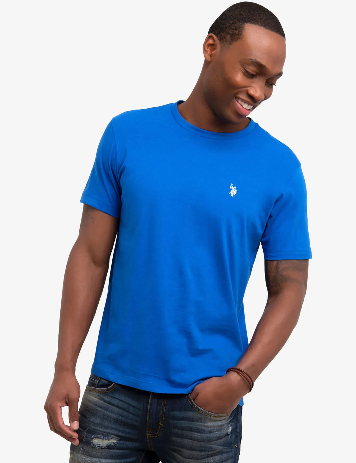 SOLID CREW NECK T-SHIRT sold by U.S. Polo Assn. product image thumbnail 5