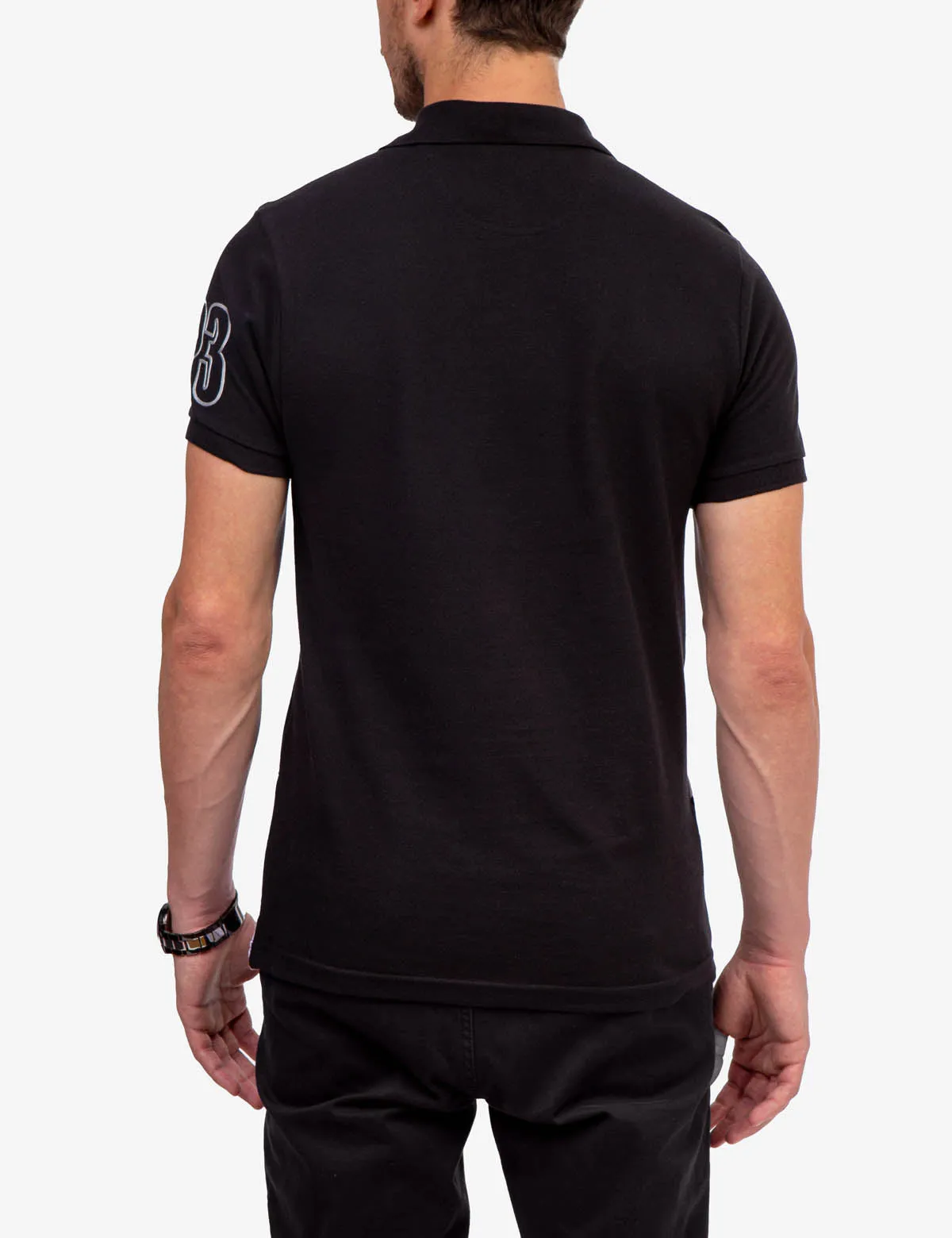 SLIM FIT COLORBLOCK PIQUE POLO SHIRT sold by U.S. Polo Assn. product image thumbnail 5