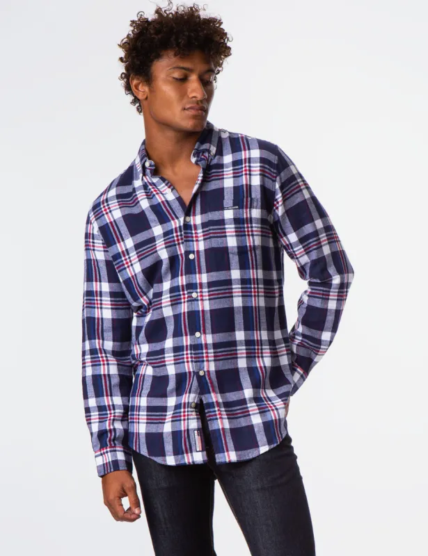 BIG PLAID BRUSHED TWILL SHIRT sold by U.S. Polo Assn.