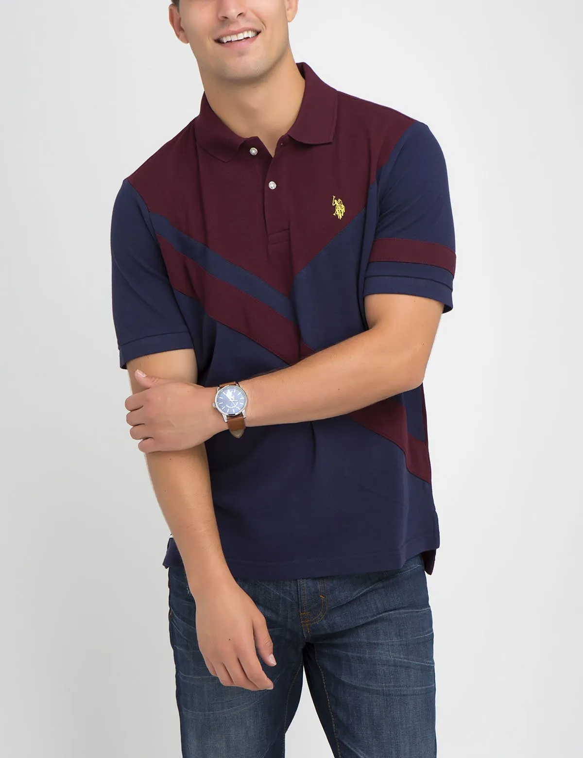 COLORBLOCK POLO SHIRT sold by U.S. Polo Assn. product image thumbnail 5