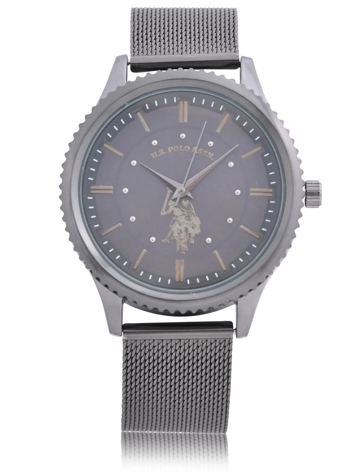 MEN'S BLACK STRAP DRESS WATCH sold by U.S. Polo Assn. product image thumbnail 3