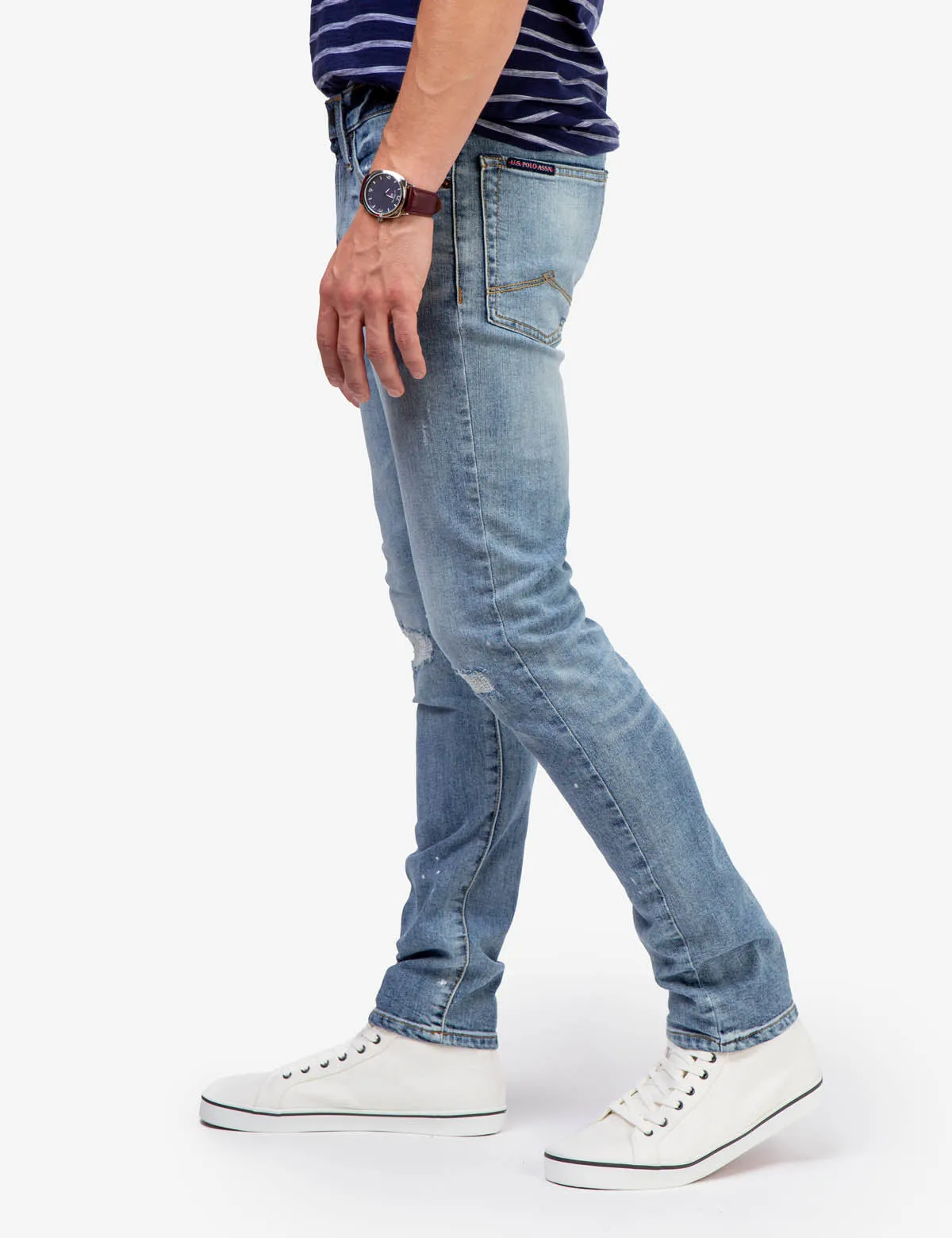 SKINNY STRETCH FIT JEANS sold by U.S. Polo Assn. product image thumbnail 2