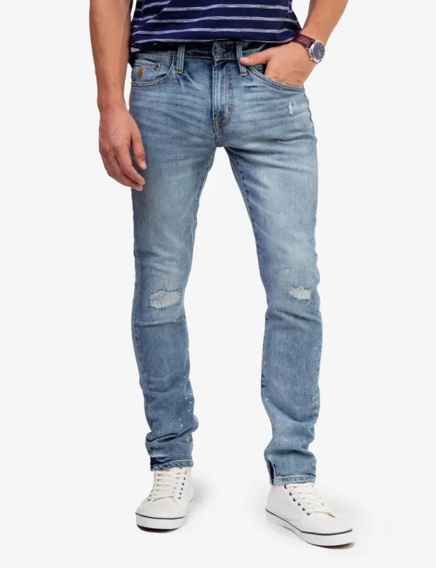SKINNY STRETCH FIT JEANS sold by U.S. Polo Assn.