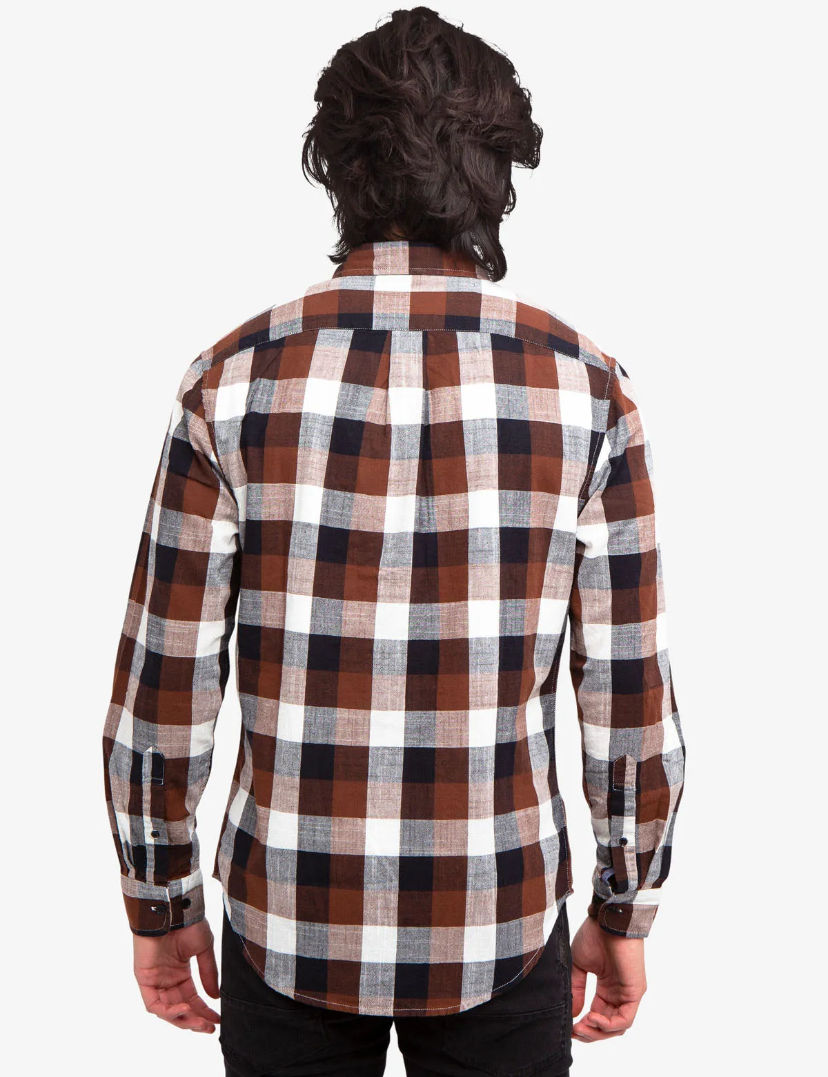 SLUB POPLIN PLAID SHIRT sold by U.S. Polo Assn. product image thumbnail 4