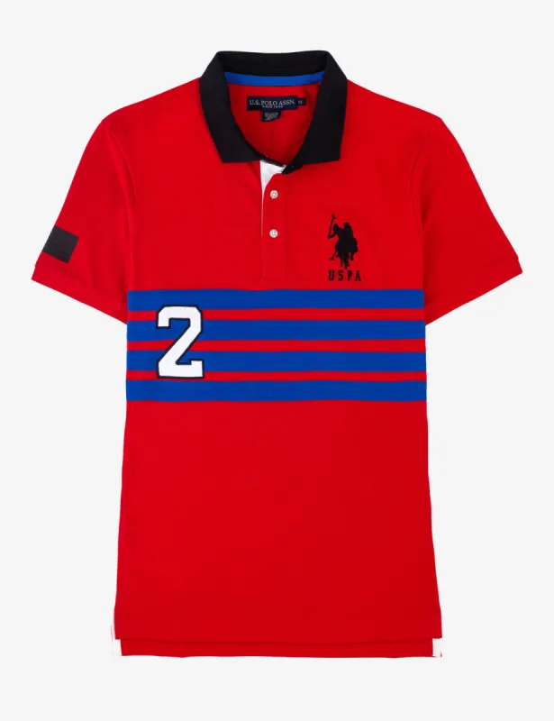 CHEST STRIPE POLO SHIRT sold by U.S. Polo Assn.