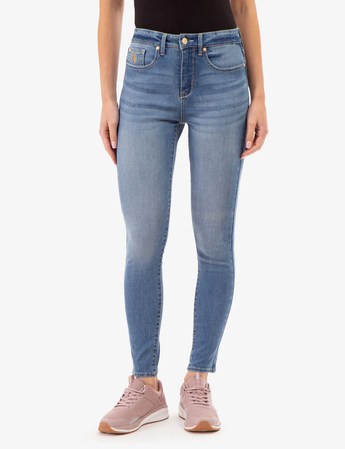 HIGH RISE SUPER SKINNY JEGGING sold by U.S. Polo Assn.