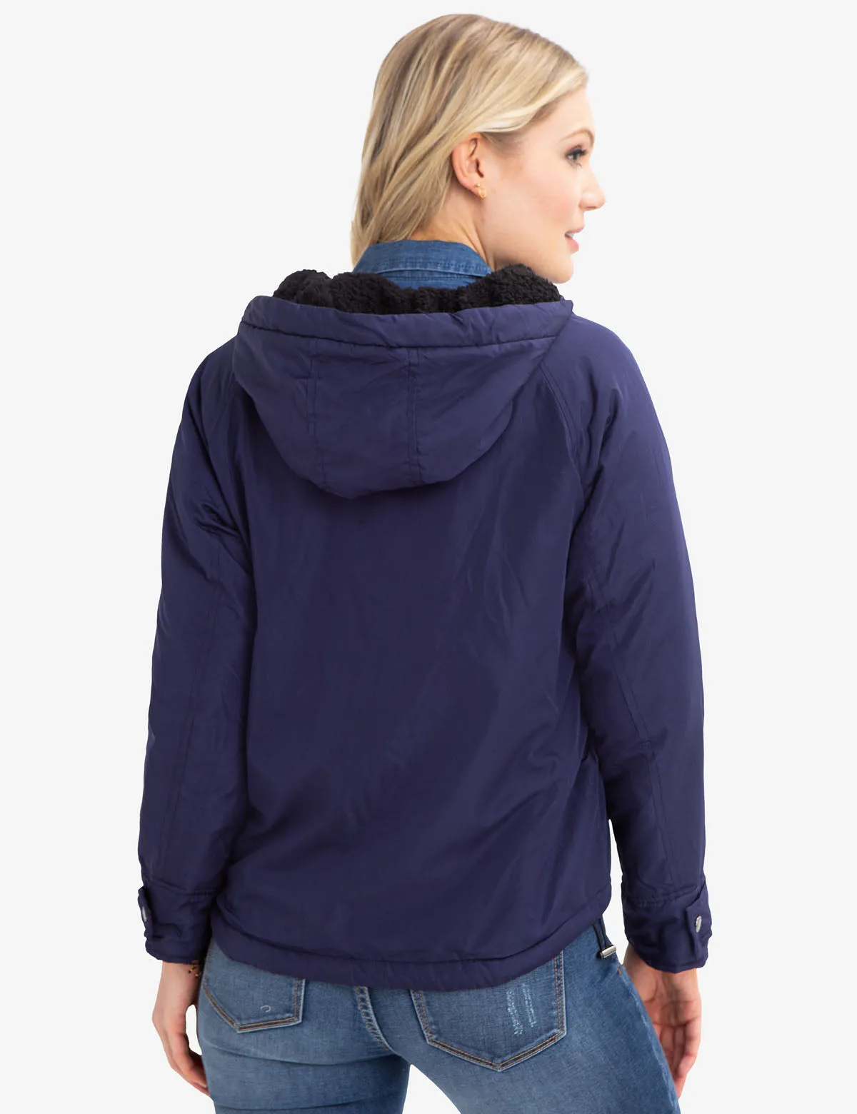 FLEECE LINED HOODED JACKET sold by U.S. Polo Assn. product image thumbnail 4