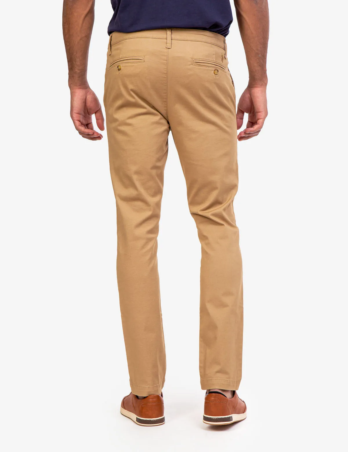STRETCH SLIM CHINO PANTS sold by U.S. Polo Assn. product image thumbnail 3