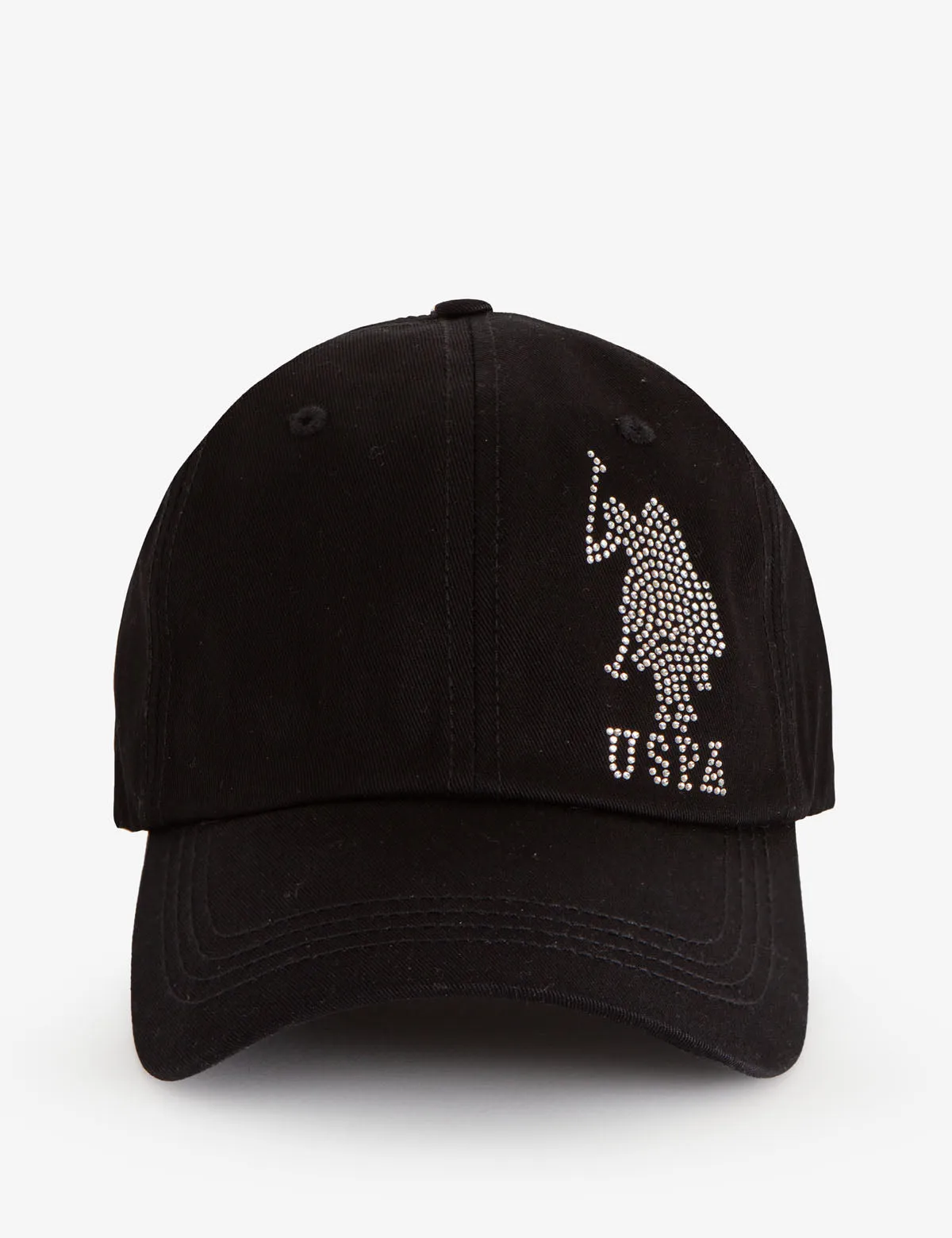 WOMENS TWILL RHINESTONE SIDE LOGO HAT sold by U.S. Polo Assn.