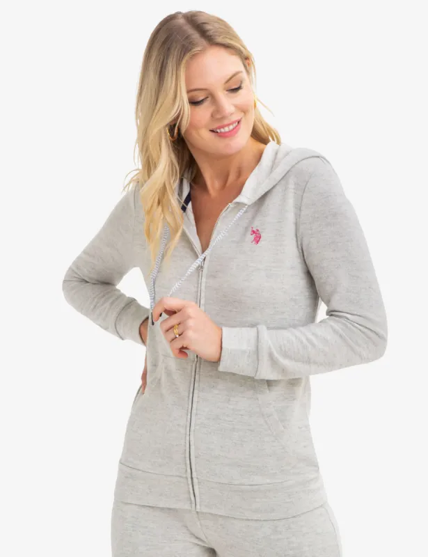 HACCI FULL ZIP HOODIE sold by U.S. Polo Assn.
