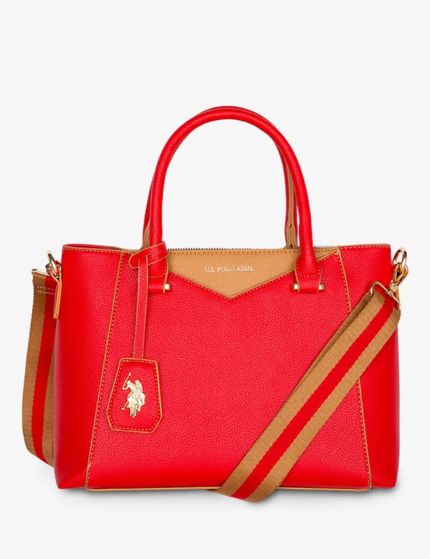 ENVELOPE STITCH TOTE BAG sold by U.S. Polo Assn.