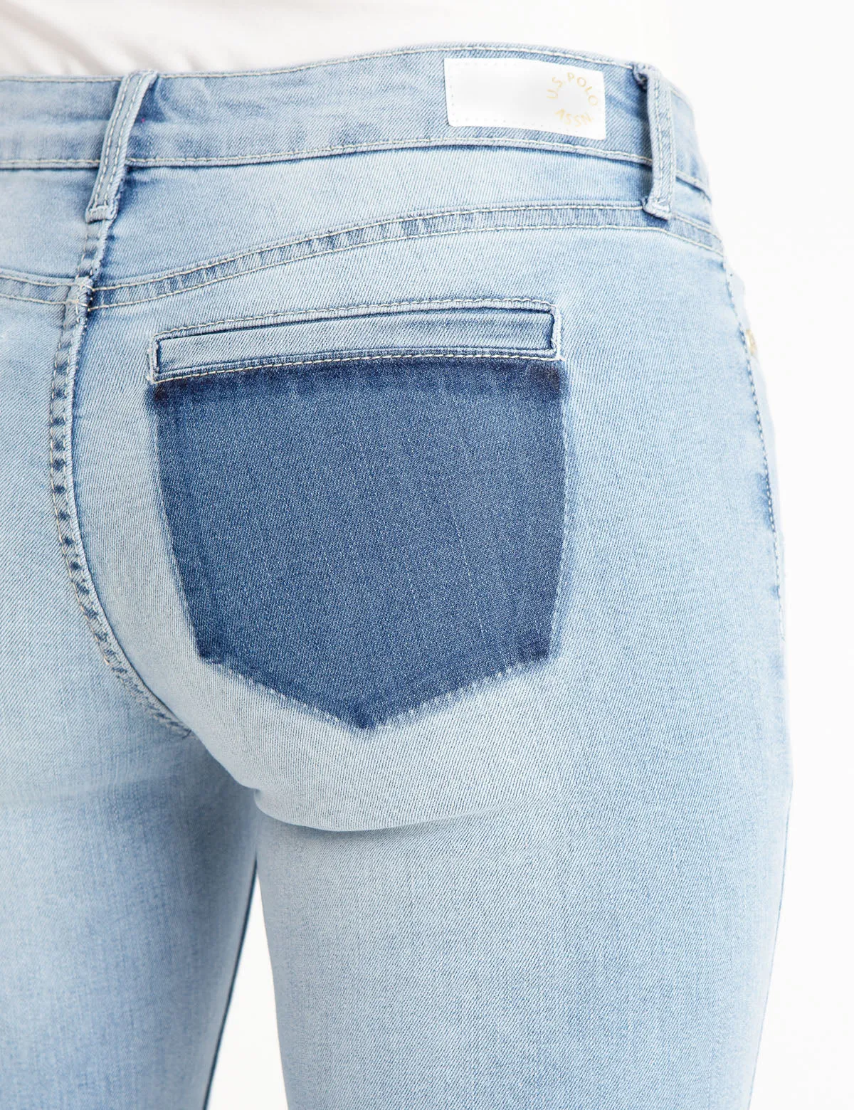 MID RISE SLIM FIT SKINNY CROP JEANS sold by U.S. Polo Assn. product image thumbnail 5