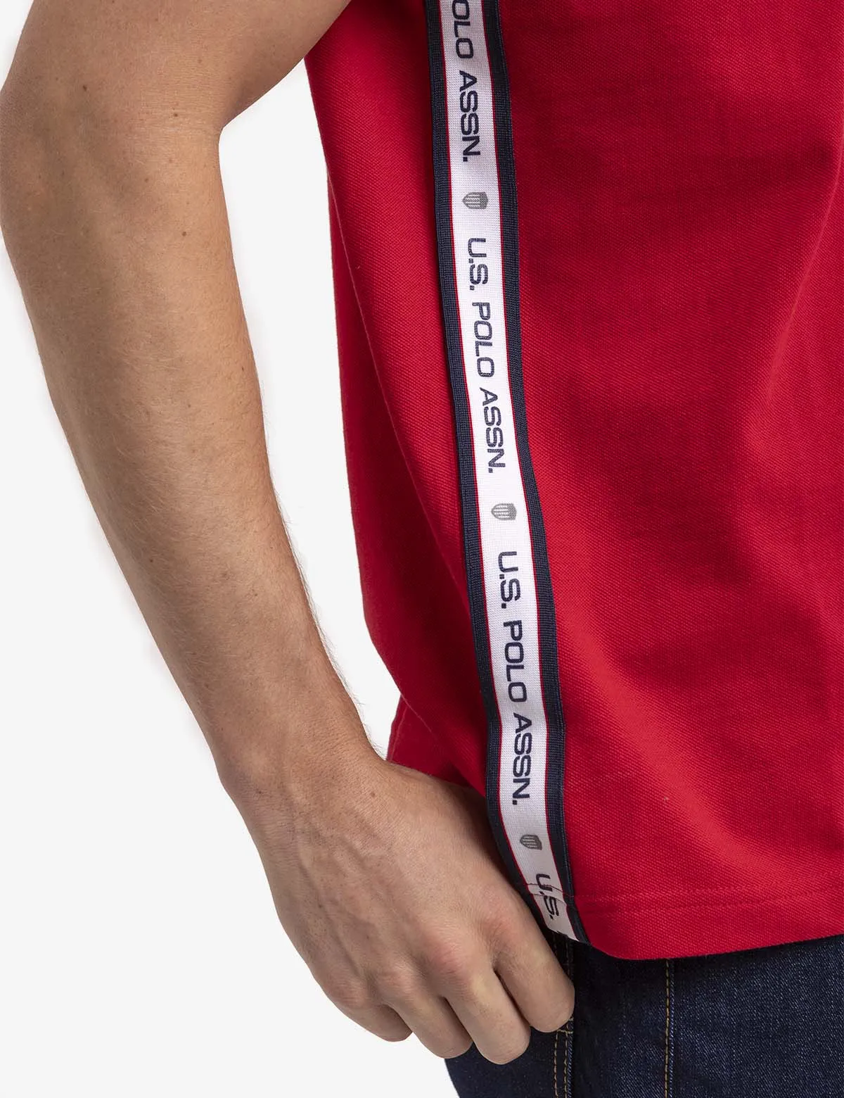 GRAPHIC TRIM PIQUE POLO SHIRT sold by U.S. Polo Assn. product image thumbnail 5