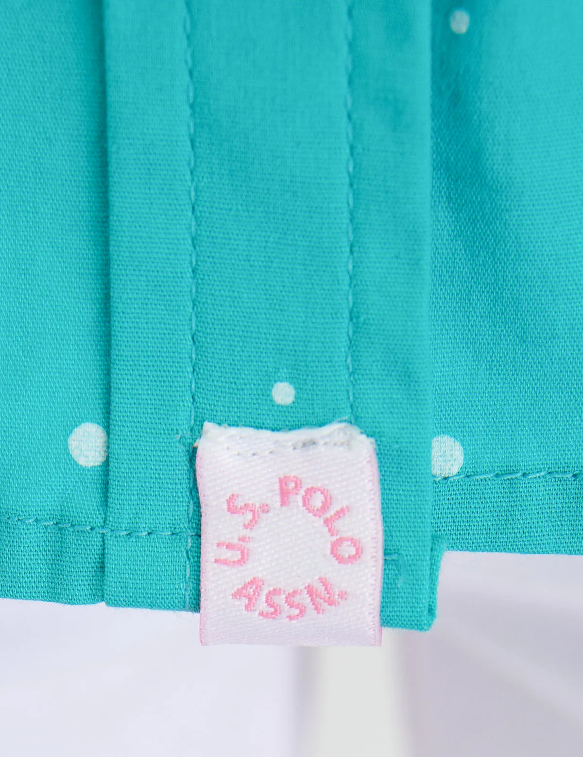 DOT POPLIN LONG SLEEVE SHIRT sold by U.S. Polo Assn. product image thumbnail 4