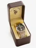 MEN'S GUNMETAL BRACELET WATCH WITH BLACK DIAL sold by U.S. Polo Assn.