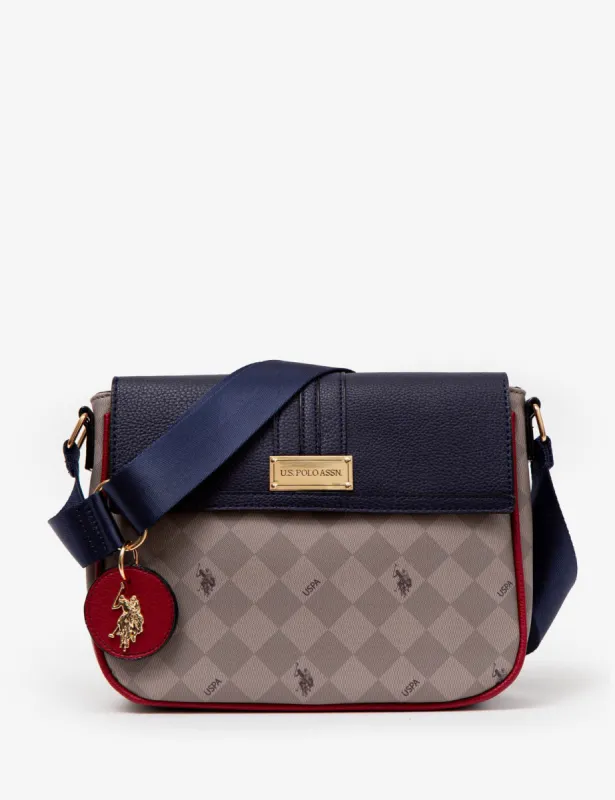 DIAMOND HERITAGE CROSSBODY BAG sold by U.S. Polo Assn.