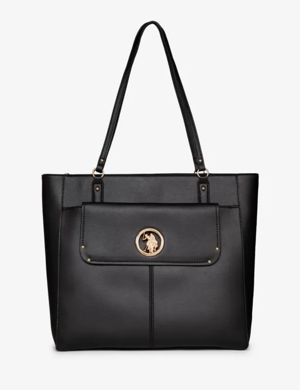 TOTE WITH LOGO MEDALLION sold by U.S. Polo Assn.