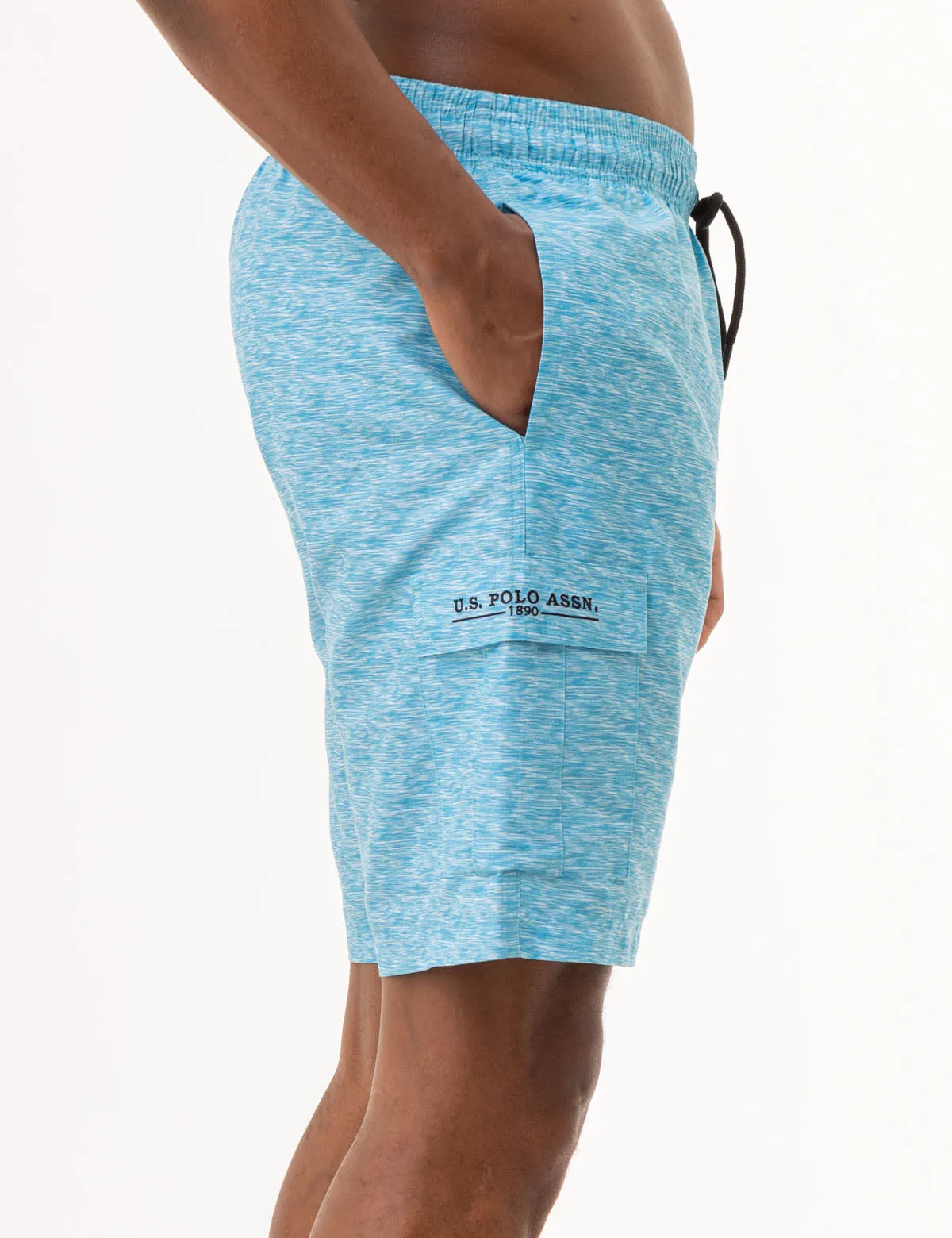 9 HEATHER CARGO SWIM TRUNKS sold by U.S. Polo Assn. product image thumbnail 5