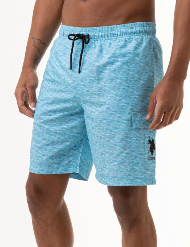 9 HEATHER CARGO SWIM TRUNKS sold by U.S. Polo Assn.