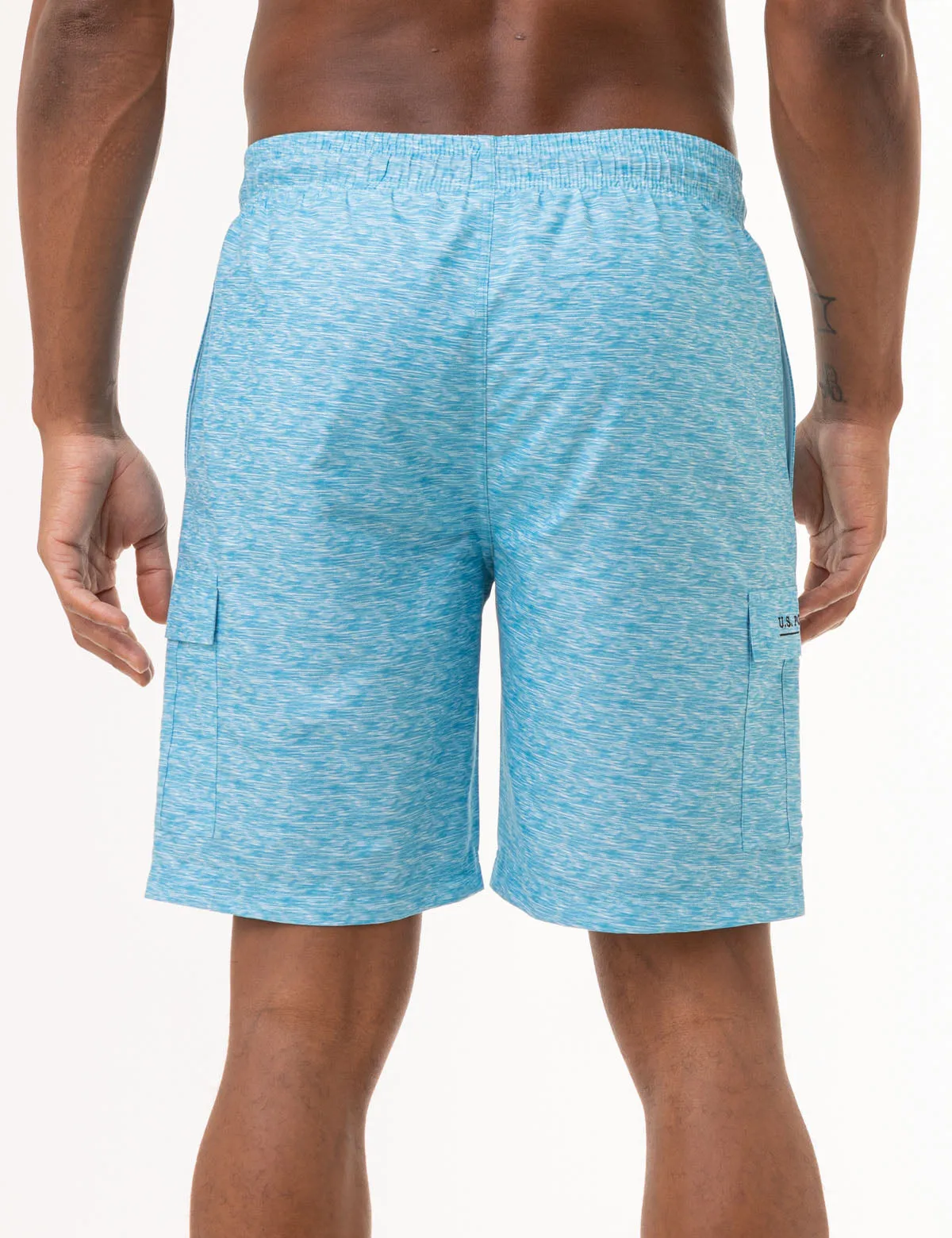 9 HEATHER CARGO SWIM TRUNKS sold by U.S. Polo Assn. product image thumbnail 4