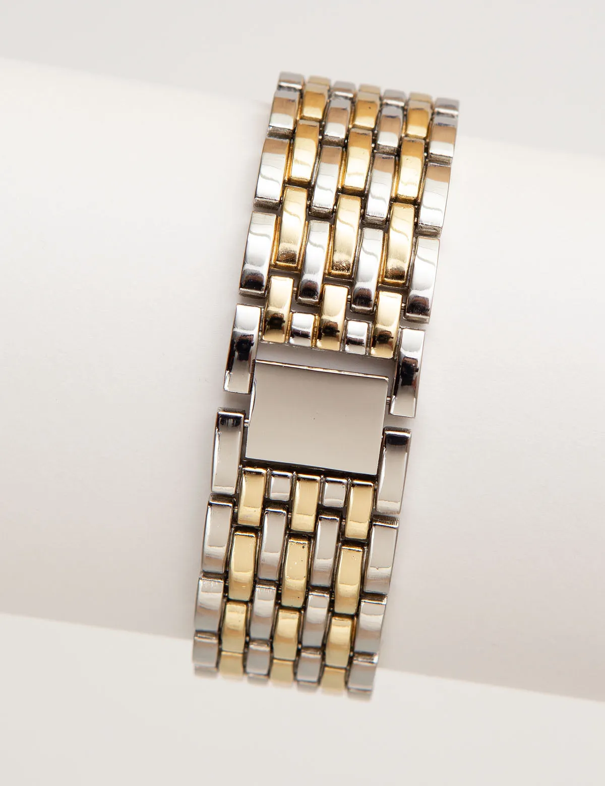 LADIES SILVER GOLD LINK WATCH sold by U.S. Polo Assn. product image thumbnail 3