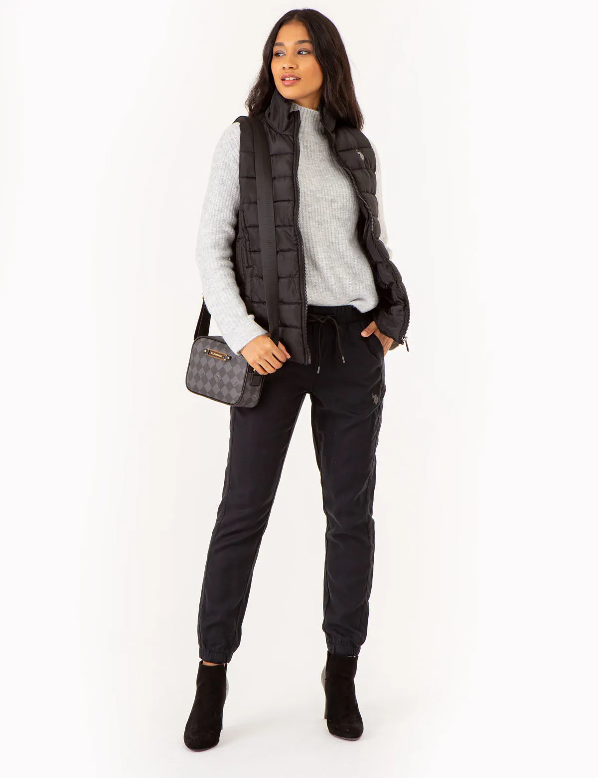 MOCK NECK SIDE SLIT SWEATER sold by U.S. Polo Assn. product image thumbnail 3