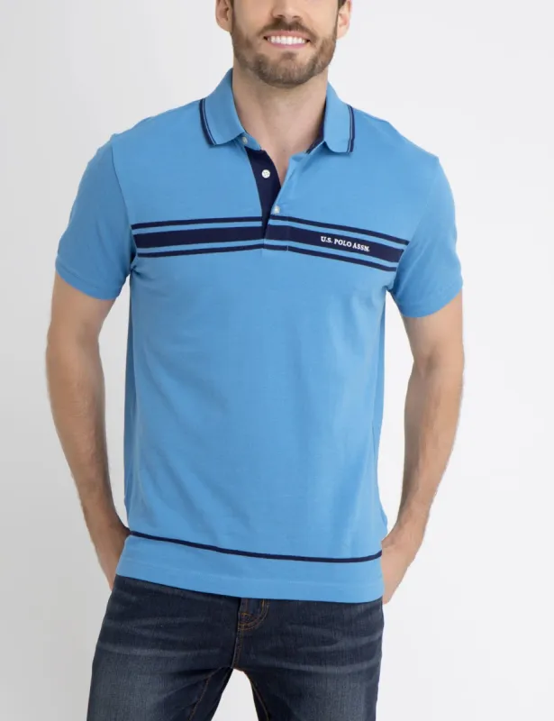 US POLO CHEST STRIPED POLO SHIRT sold by U.S. Polo Assn.