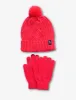 CABLE KNIT BEANIE AND GLOVE SET sold by U.S. Polo Assn.