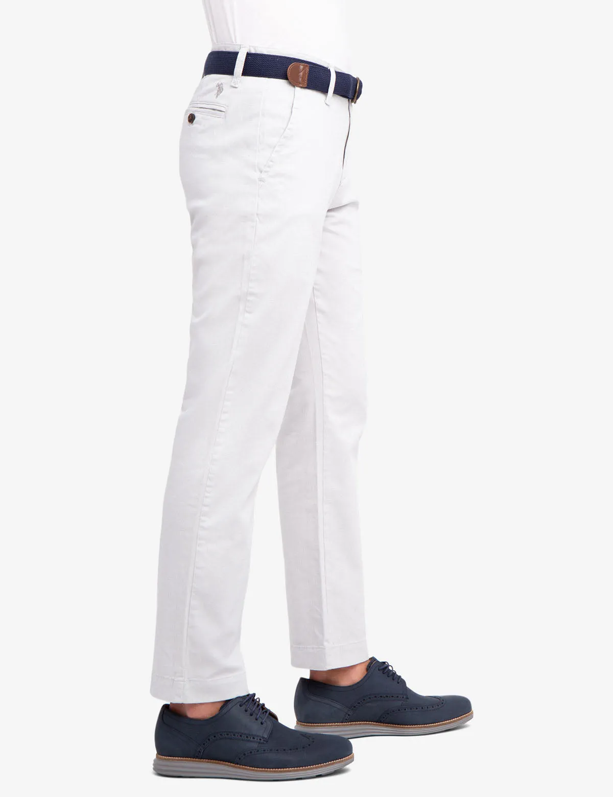 SLIM STRAIGHT CHINO PANTS sold by U.S. Polo Assn. product image thumbnail 2