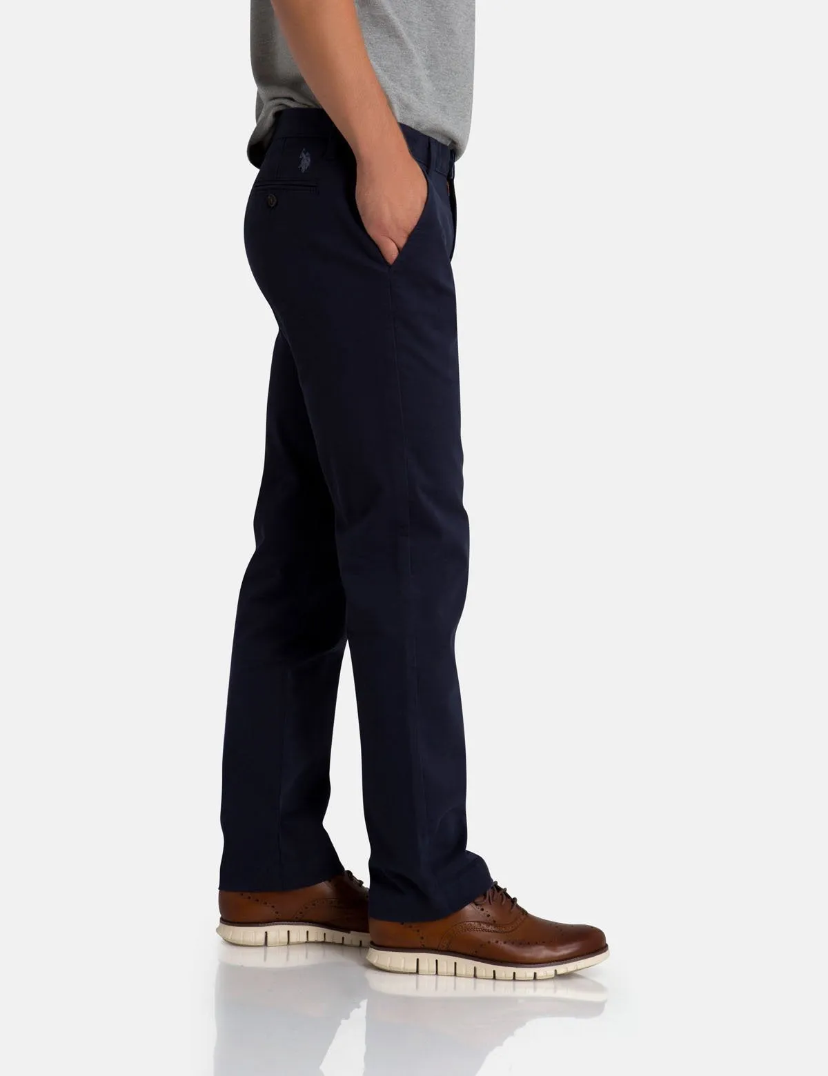 SLIM STRAIGHT CHINO PANTS sold by U.S. Polo Assn. product image thumbnail 5