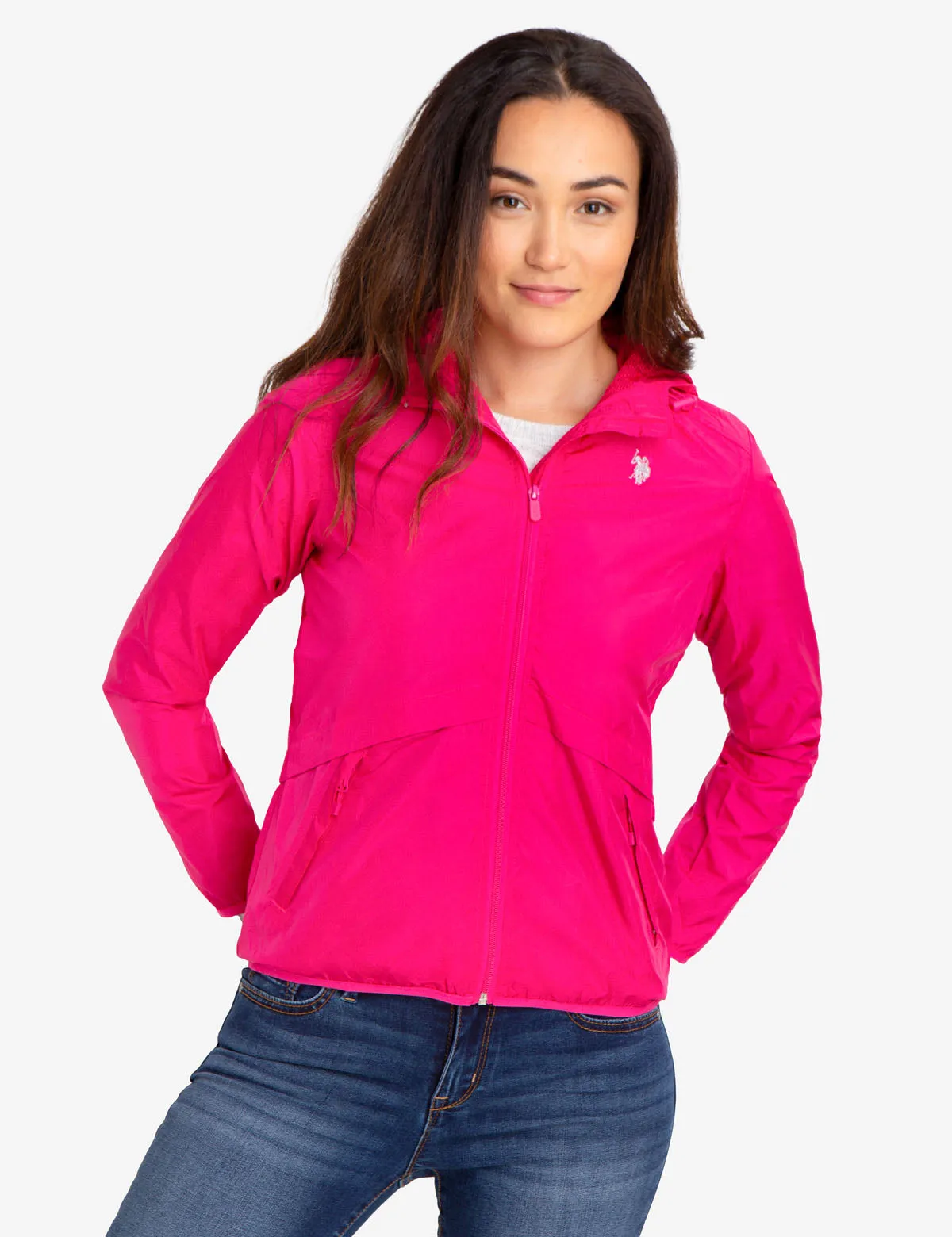 ESSENTIAL HOODED WINDBREAKER sold by U.S. Polo Assn. product image thumbnail 5