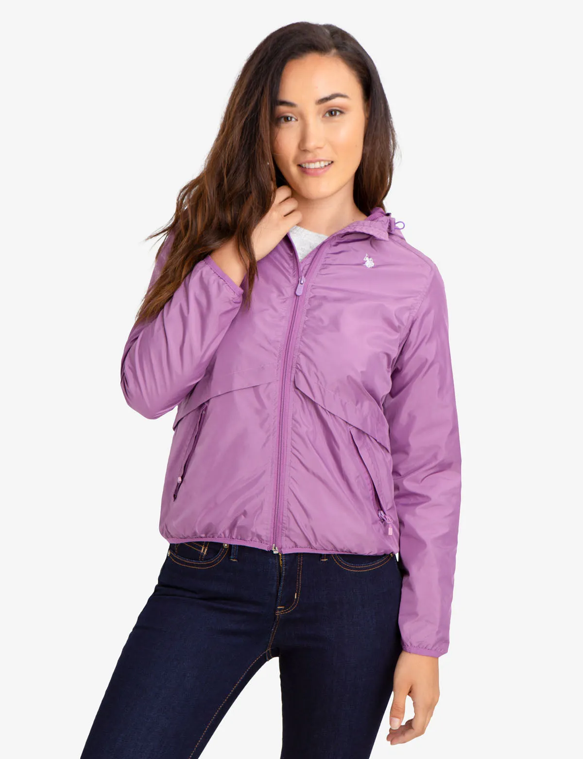 ESSENTIAL HOODED WINDBREAKER sold by U.S. Polo Assn.