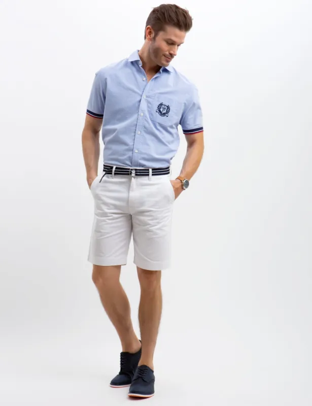 STRETCH SLIM OXFORD SHIRT sold by U.S. Polo Assn.