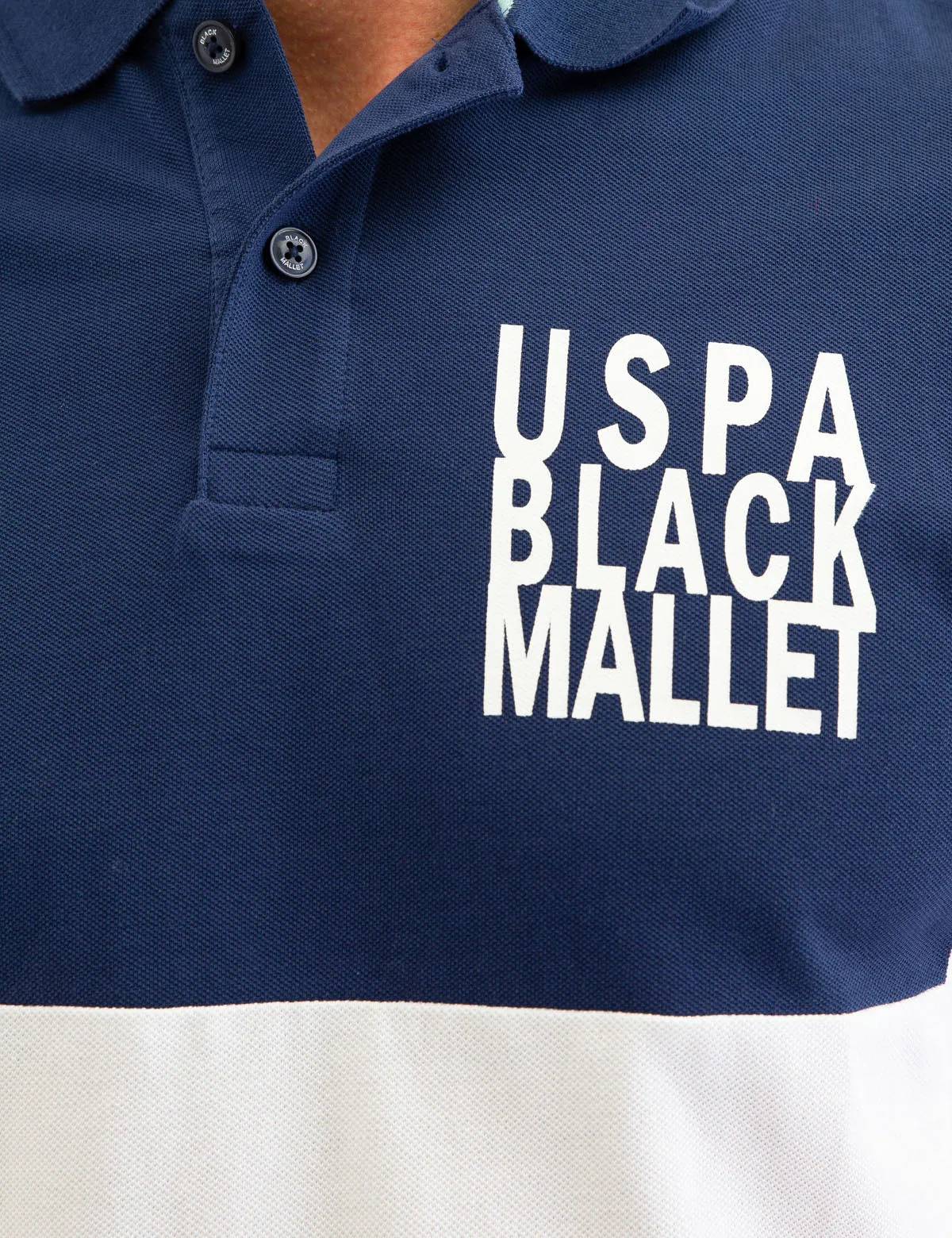 BLACK MALLET COLORBLOCK POLO SHIRT sold by U.S. Polo Assn. product image thumbnail 5