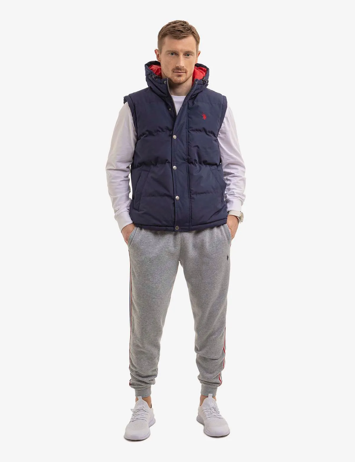 HOODED PUFFER VEST sold by U.S. Polo Assn. product image thumbnail 2