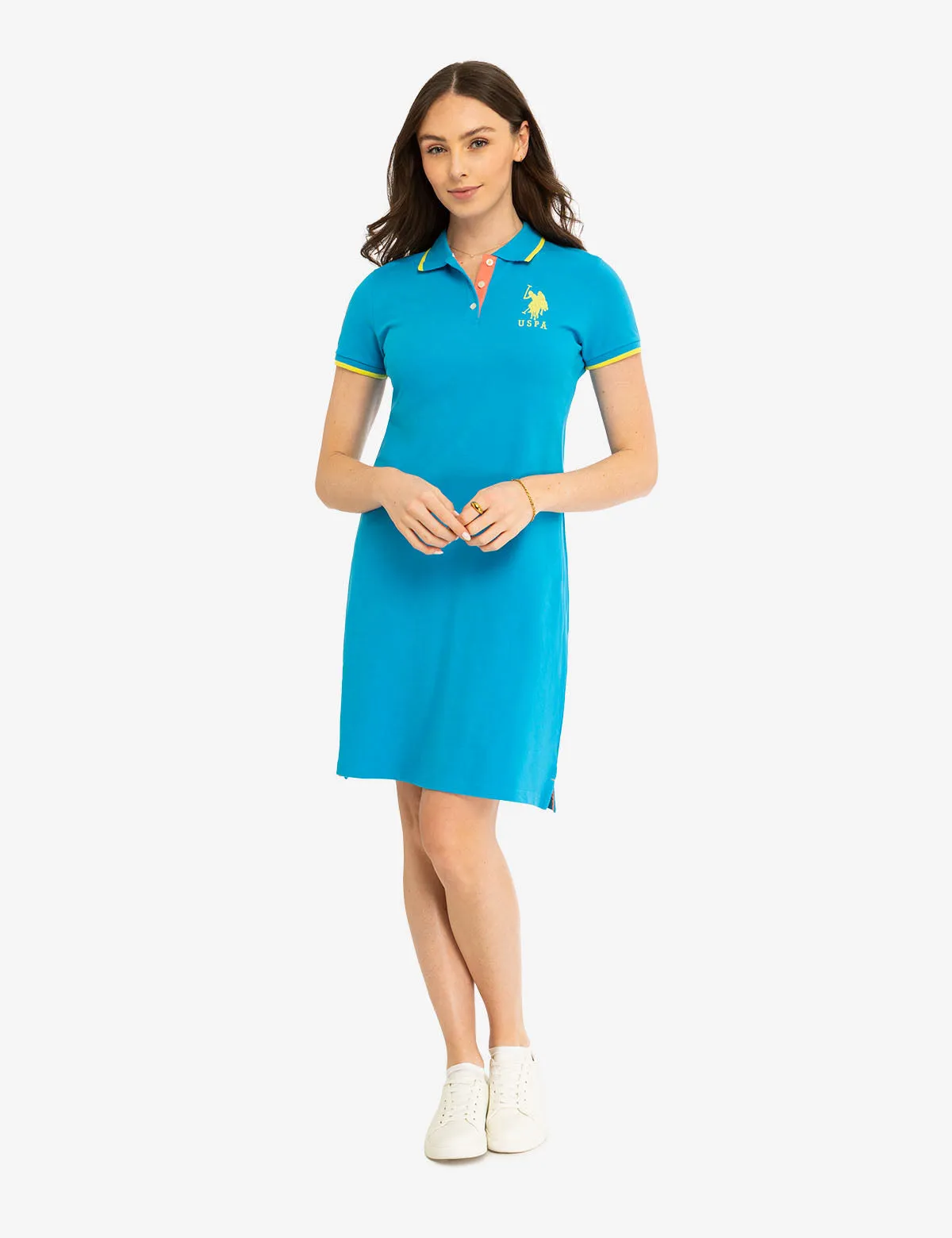★2022SS新作★ROMANTIC CROWN★GARDENING CLUB POLO DRESS Garden Kisses Maxi Dress - Turquoise | Fashion Nova