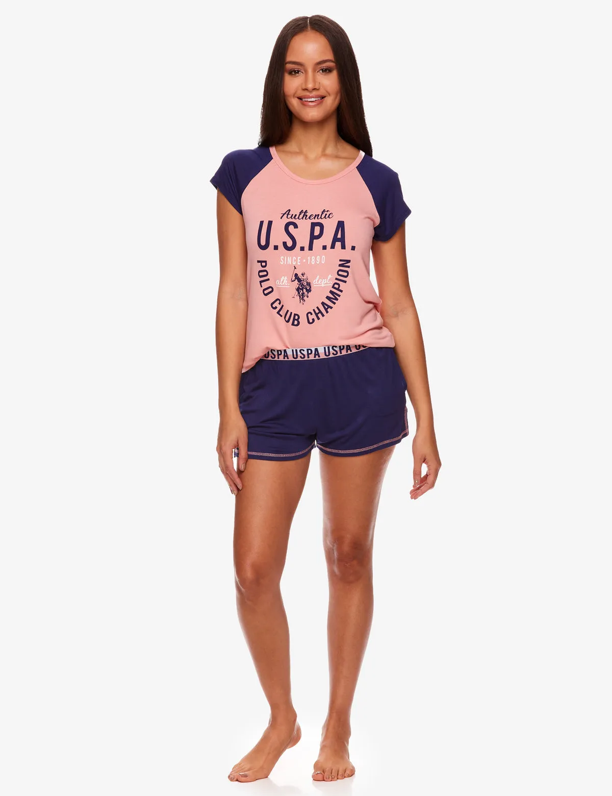 USPA RAGLAN SLEEVE SHORT SET sold by U.S. Polo Assn. product image thumbnail 2