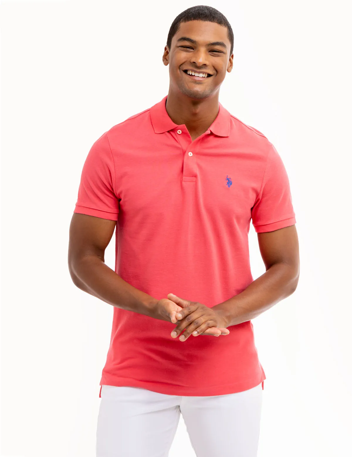 SLIM FIT SOLID PIQUE POLO SHIRT sold by U.S. Polo Assn. product image thumbnail 5