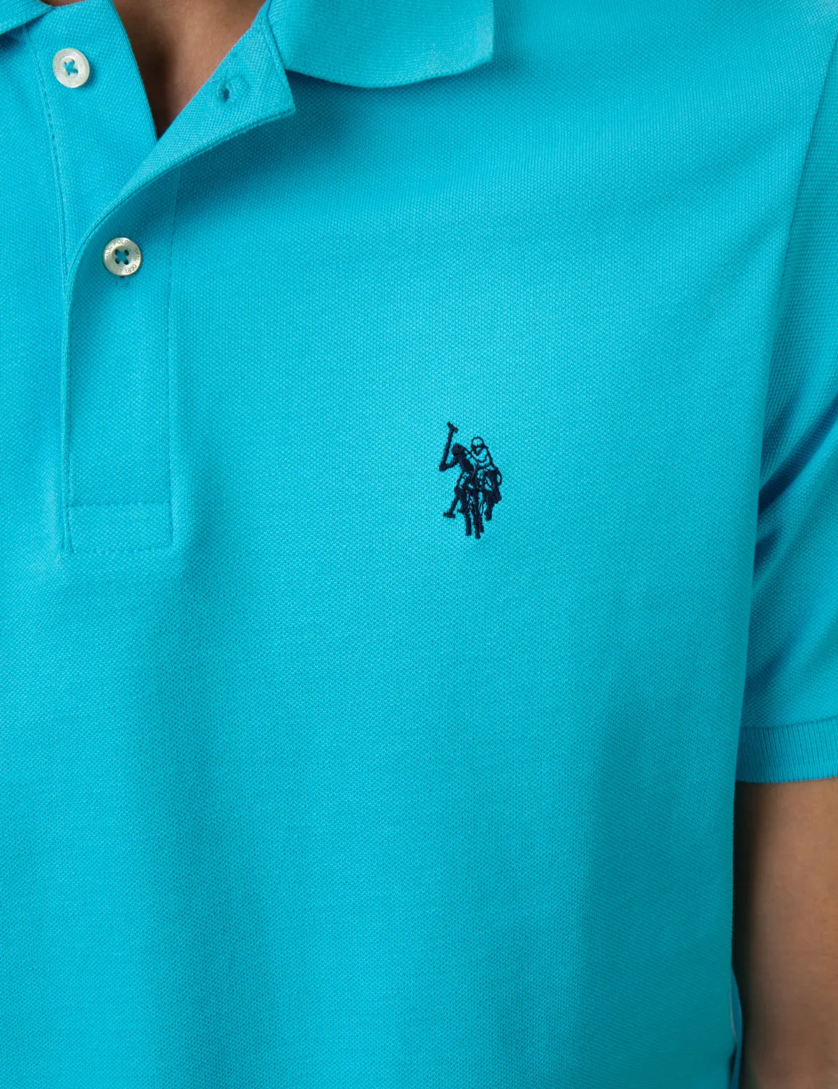 PIQUE SMALL LOGO POLO SHIRT sold by U.S. Polo Assn. product image thumbnail 5